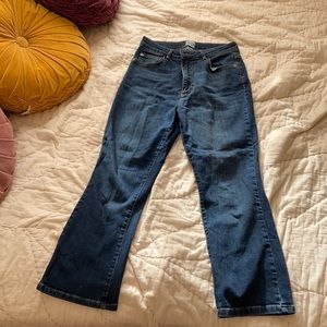 BDG cropped kick flare jeans